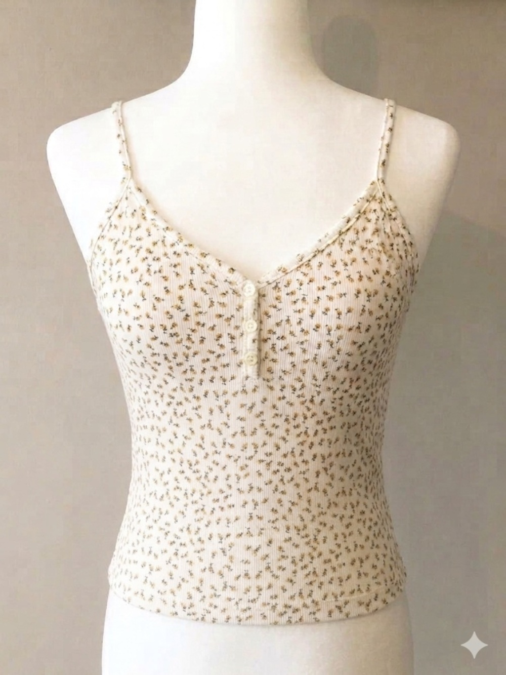 Brandy Melville Floral Tank Top
